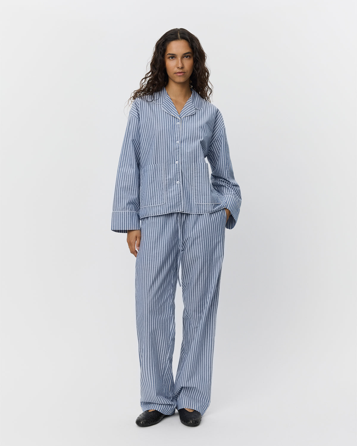 Sofie Schnoor WOMEN ABIGAILESW TROUSERS Trousers 5092 Blue striped