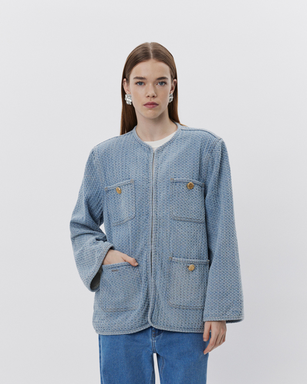 Sofie Schnoor WOMEN ALAJASW JACKET Jacket 5063 Light blue