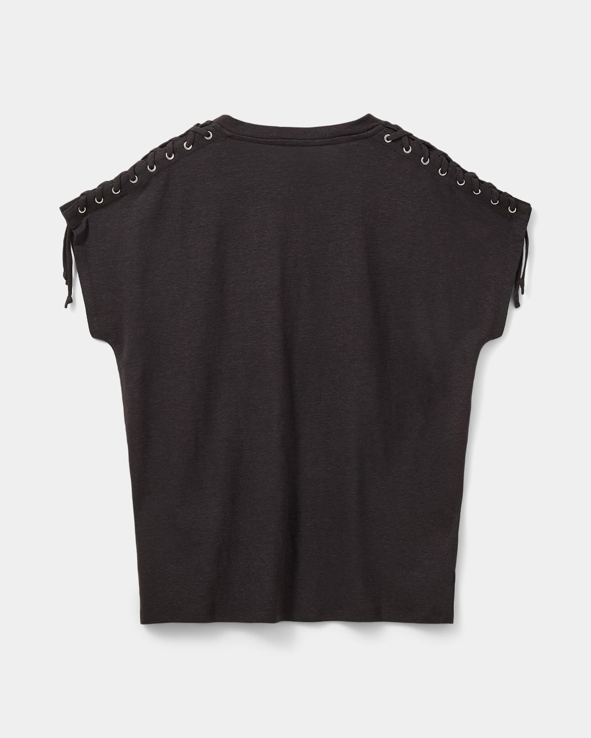 Sofie Schnoor WOMEN ALEIDSW LINEN MIX T-SHIRT T-shirt 1000 Black