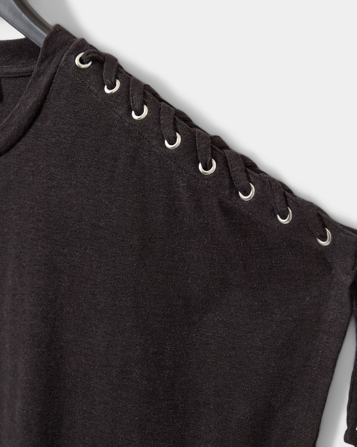 Sofie Schnoor WOMEN ALEIDSW LINEN MIX T-SHIRT T-shirt 1000 Black