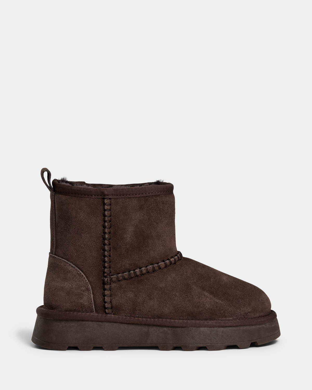 Sofie Schnoor WOMEN ALLIESW TEDDY BOOT Teddy boot 7017 Dark brown