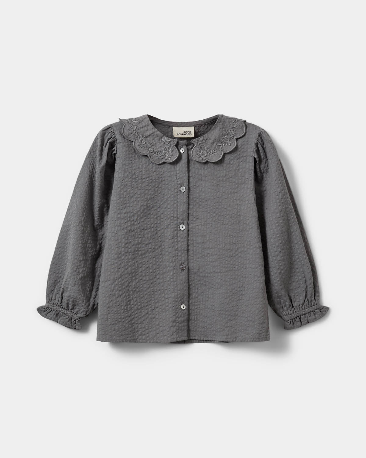 Sofie Schnoor KIDS ALMINAKB BLOUSE Blouse 8008 Dark grey