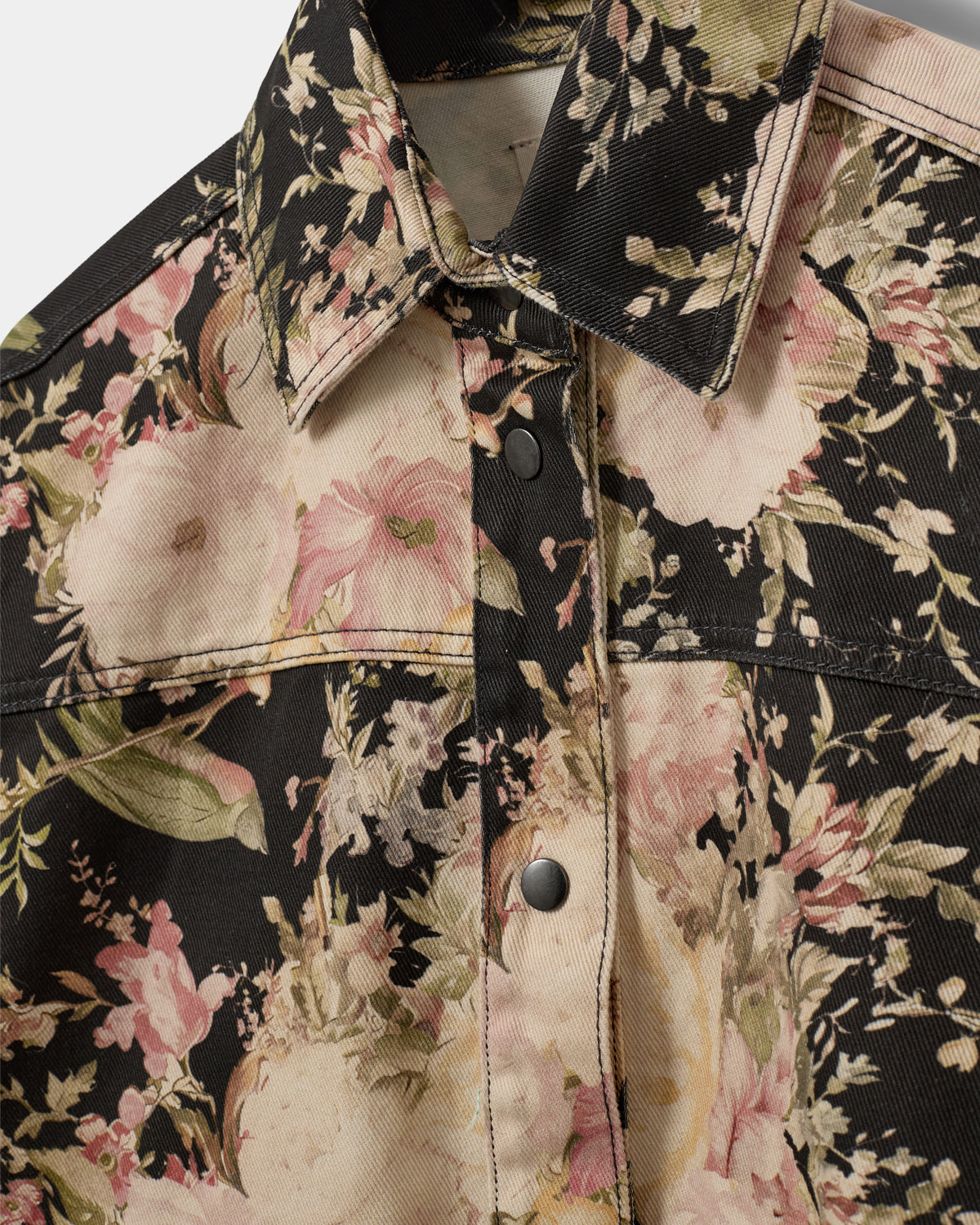 Sofie Schnoor WOMEN AMAYASW BOXY DENIM JACKET Jacket 9069 Flower mix