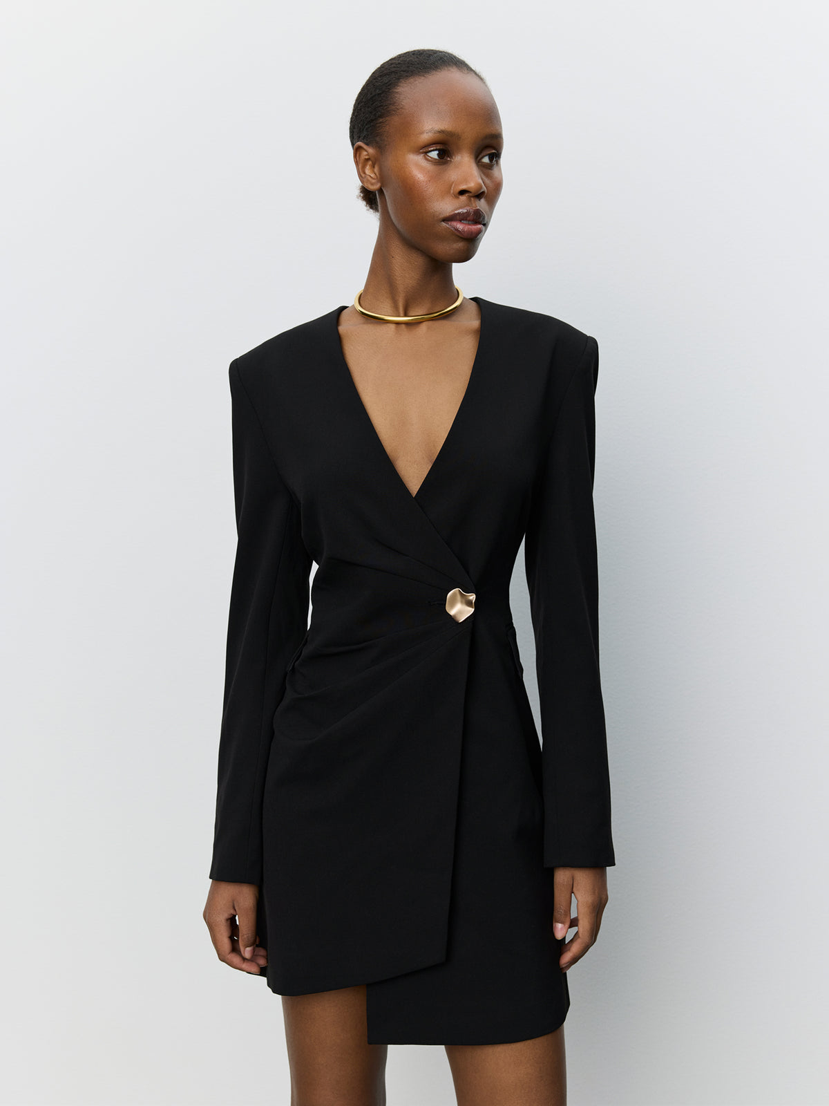 Sofie Schnoor WOMEN AMIRASW MINI WRAP DRESS Dress 1000 Black