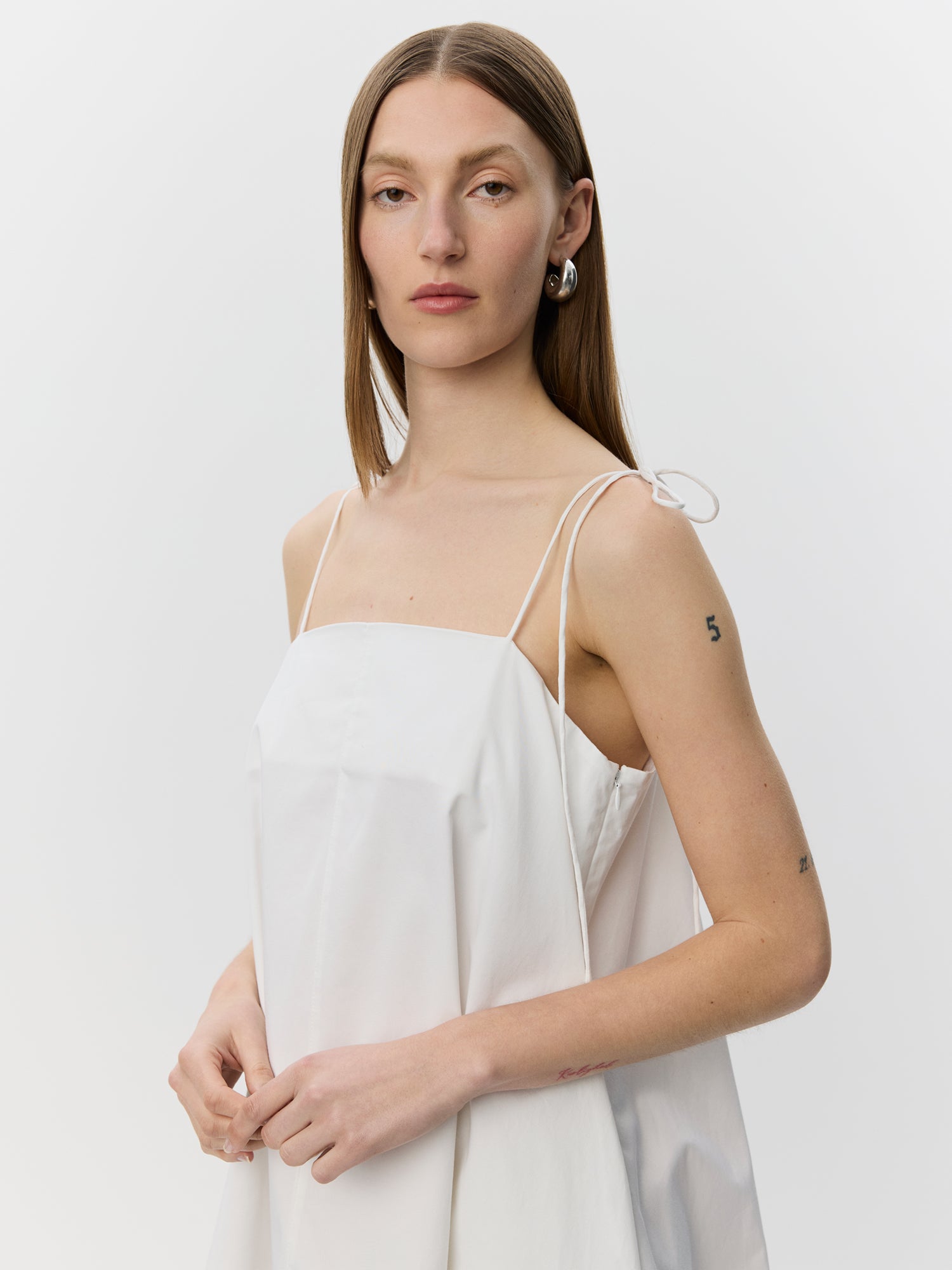 Sofie Schnoor WOMEN ANAYASW A SHAPE MINI DRESS Dress 0101 Off white
