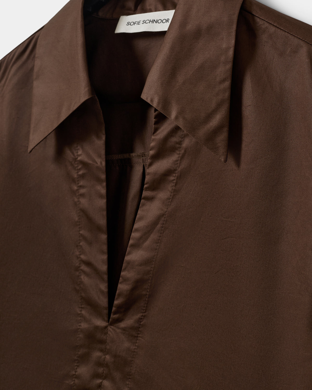 Sofie Schnoor WOMEN ANOASW OVERSIZE SHIRT Shirt 7162 Intense Brown