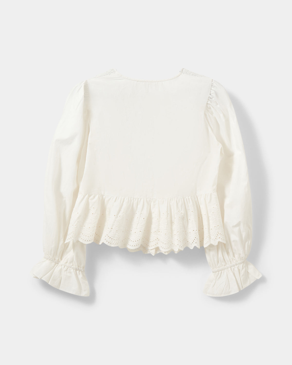 Sofie Schnoor WOMEN ARIASW BRODERIE ANGLAISE SHIRT Shirt 0103 Off white