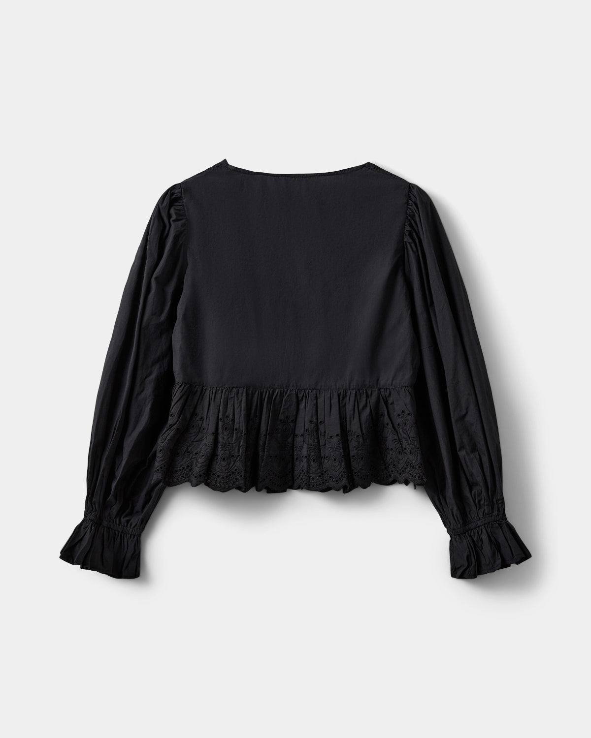 Sofie Schnoor WOMEN ARIASW BRODERIE ANGLAISE SHIRT Shirt 1000 Black
