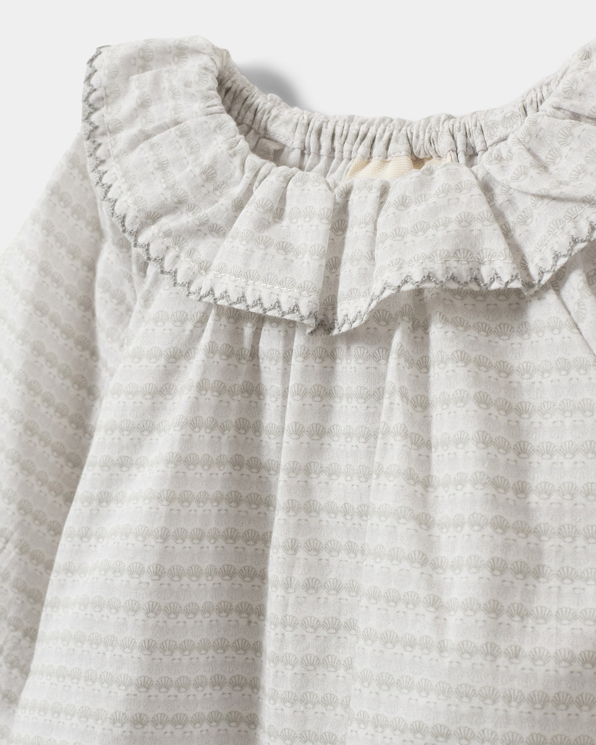 Sofie Schnoor KIDS AlminaKB Blouse Blouse 9109 Off White w AOP