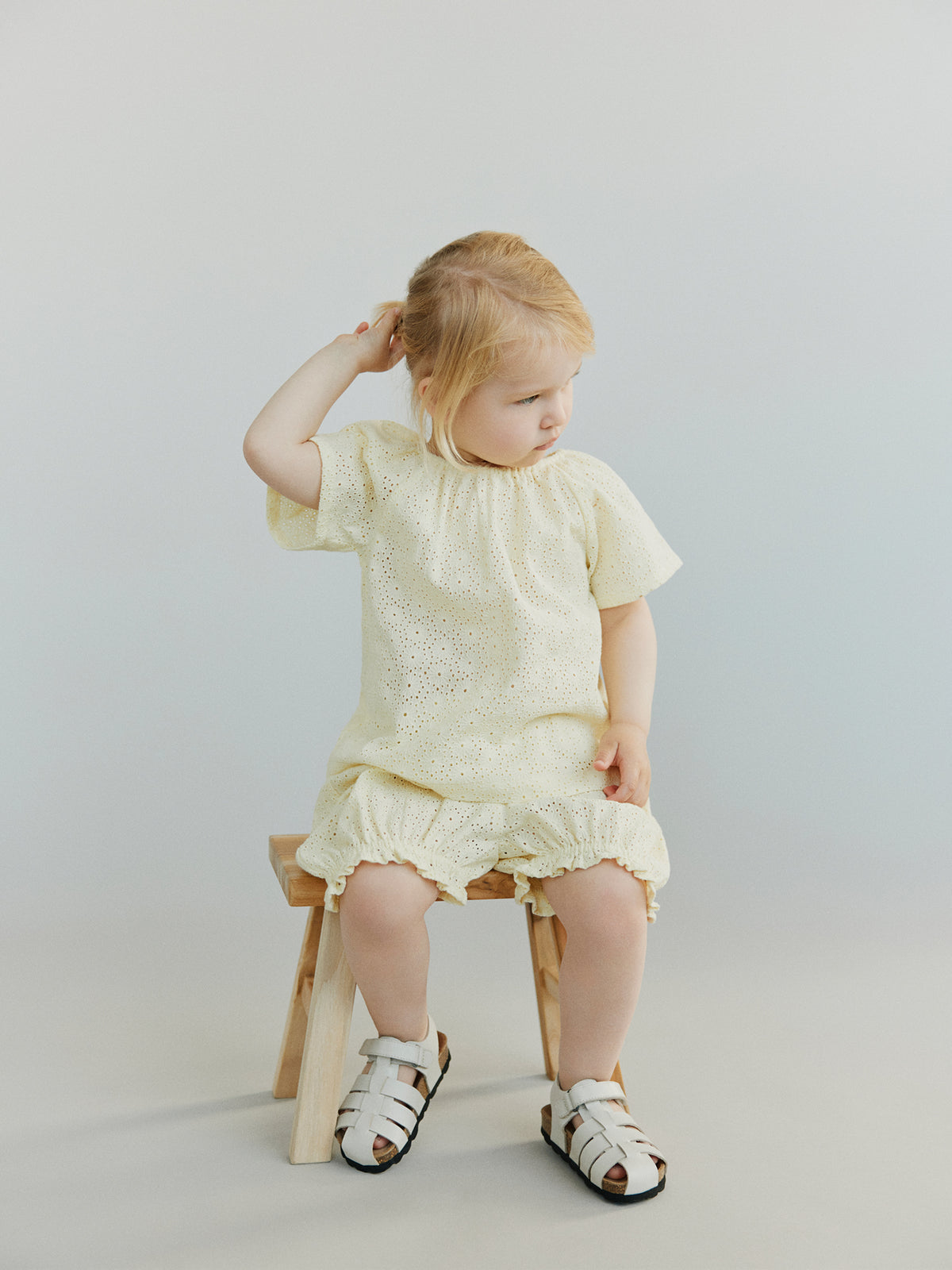 Sofie Schnoor KIDS AlminaKB Blouse Blouse 2042 Butter Yellow