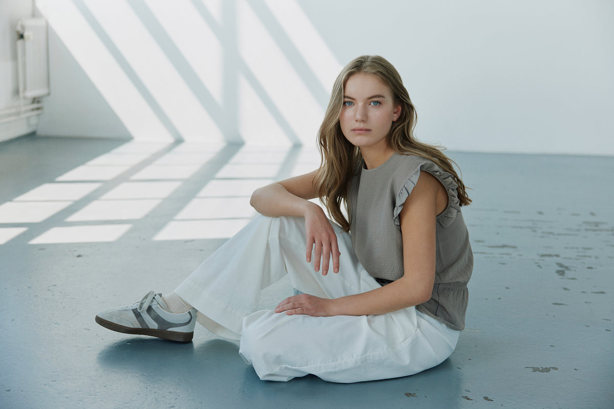 Sofie Schnoor YOUNG AthenaSY Trousers Trousers 0101 Off white