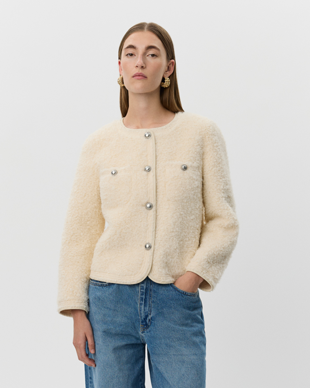 Sofie Schnoor WOMEN BENEDICTESW JACKET Jacket 0101 Off white