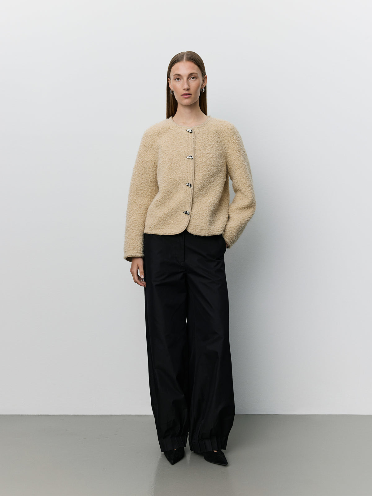 Sofie Schnoor WOMEN BENESW FUR JACKET Jacket 7015 Beige