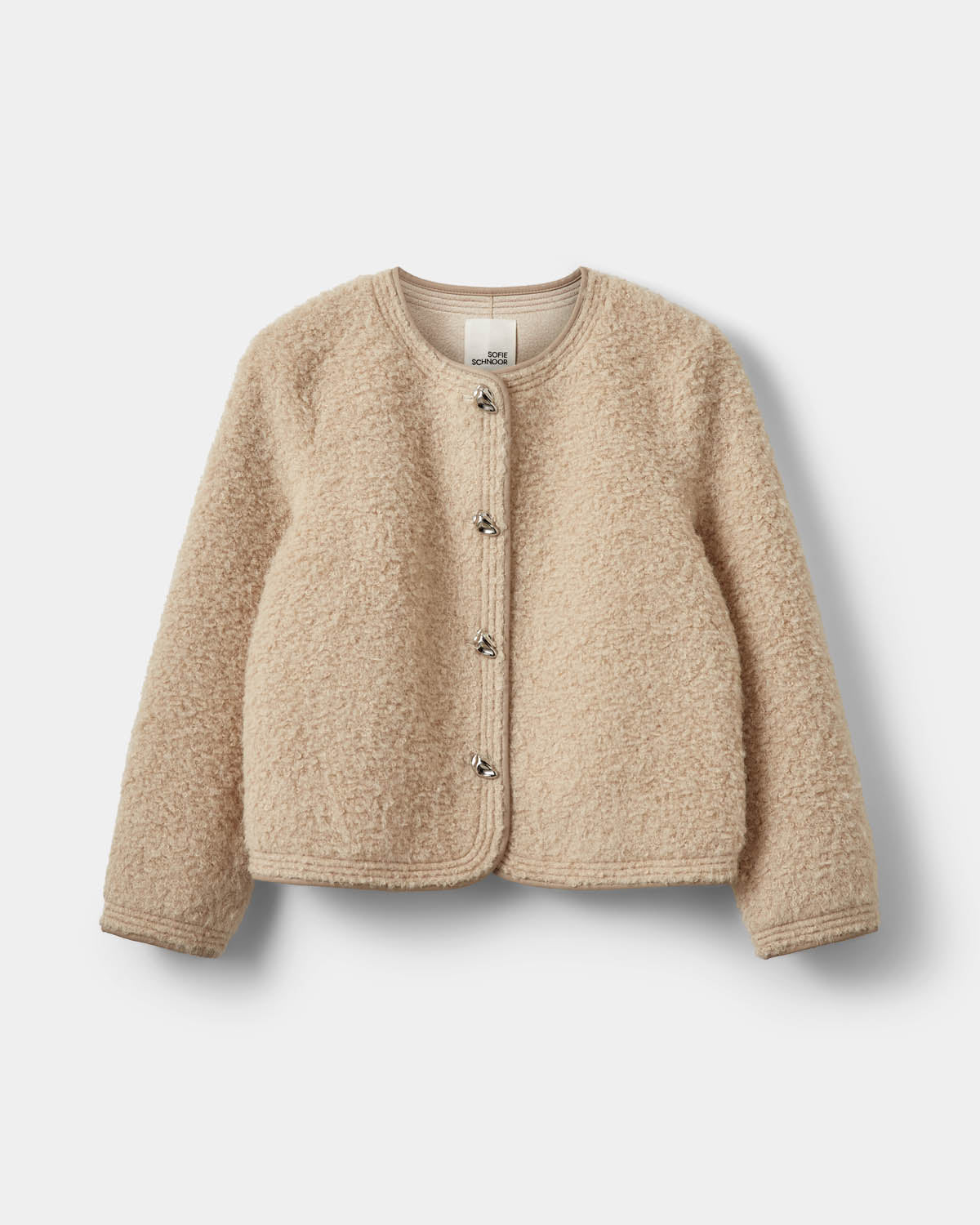 Sofie Schnoor WOMEN BENESW FUR JACKET Jacket 7015 Beige