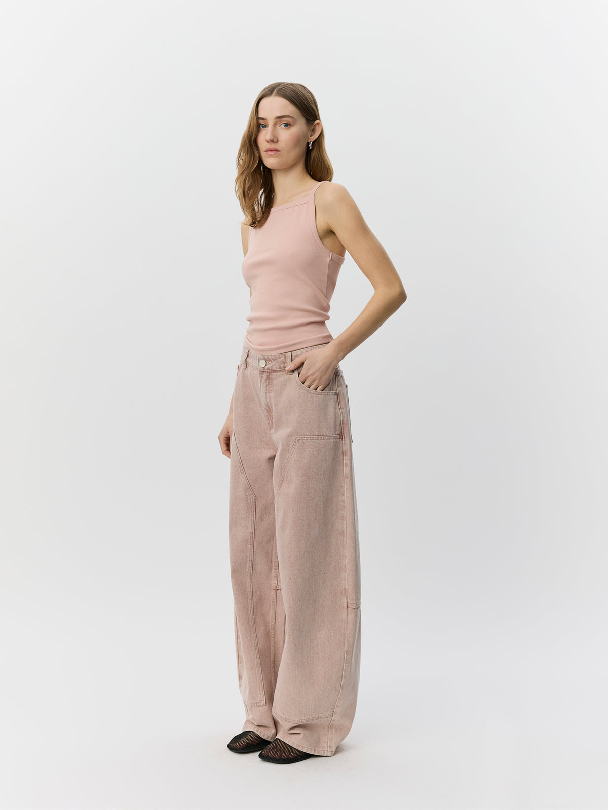 Sofie Schnoor WOMEN BREESW RIB TANK TOP Top 4073 Dusty Rose
