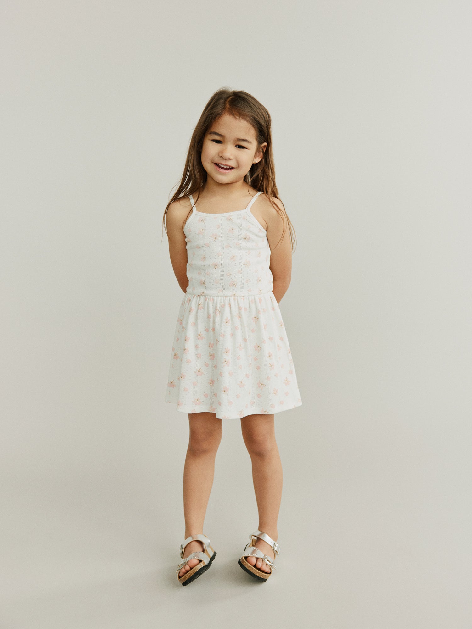Sofie Schnoor KIDS BobbieKB Dress Dress 9139 Off White - Light Pink