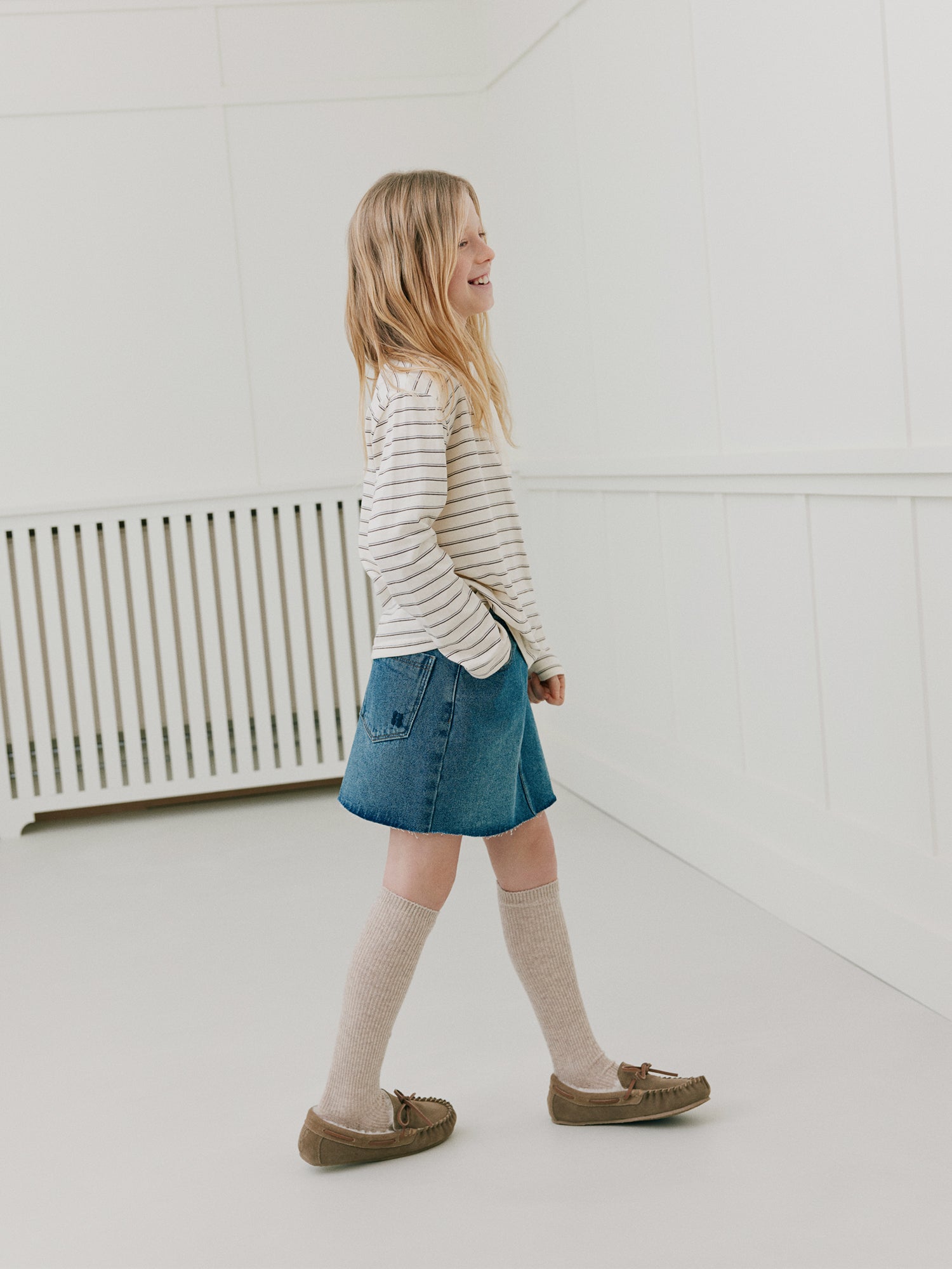 Sofie Schnoor YOUNG CALLYSY SKIRT Skirt 5055 Denim blue