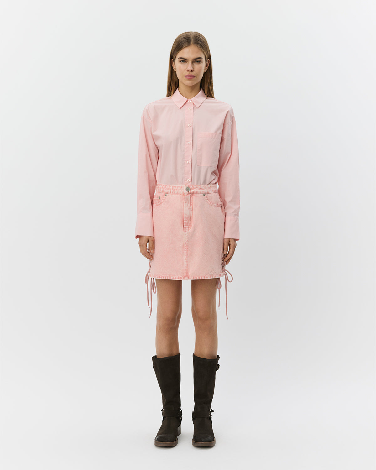 Sofie Schnoor WOMEN CASEYSW DENIM MINI SKIRT Skirt 4072 Light Rose