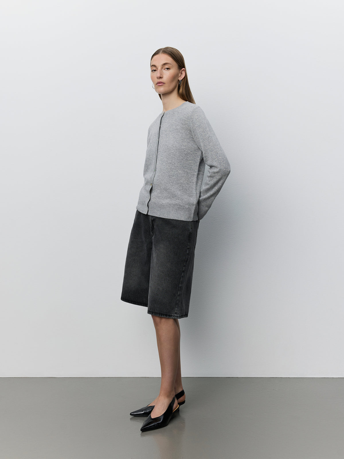 Sofie Schnoor WOMEN CISSESW CARDIGAN Cardigan 8010 Grey melange