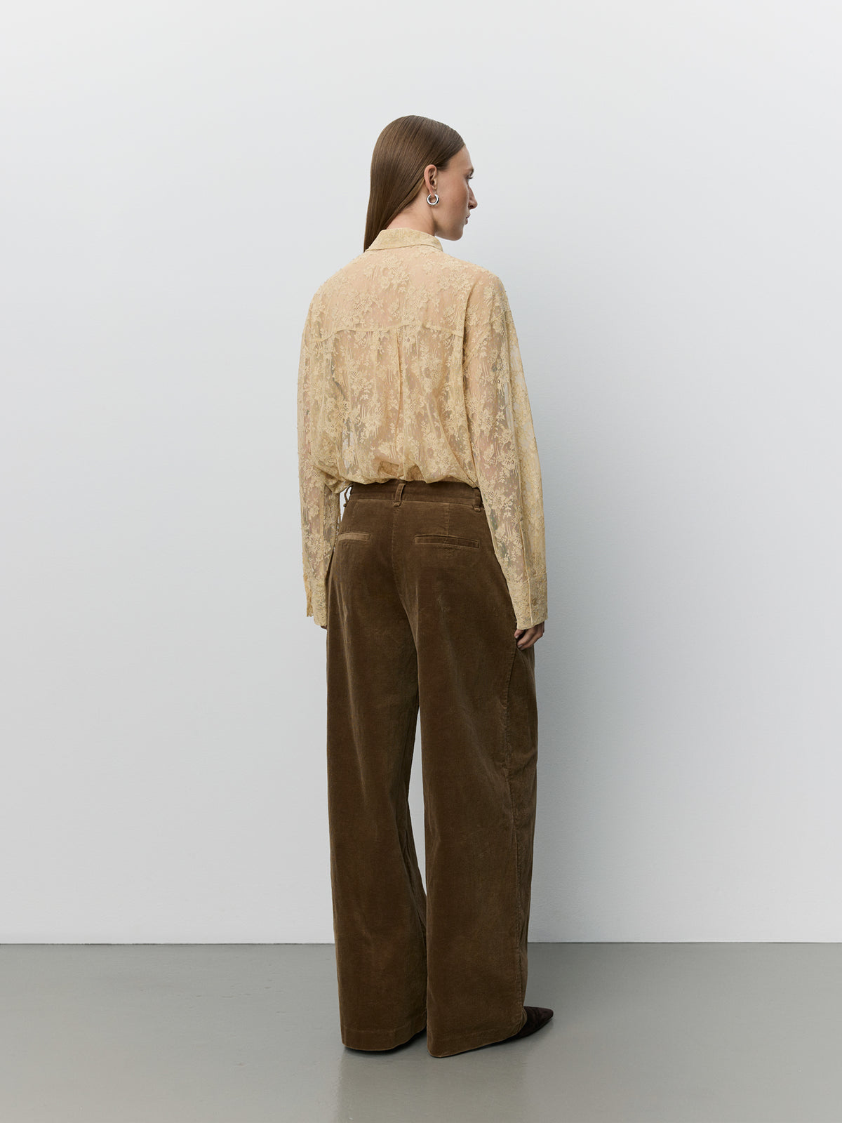 Sofie Schnoor WOMEN CORLIESW CORDUROY TROUSERS Trousers 7052 Brown