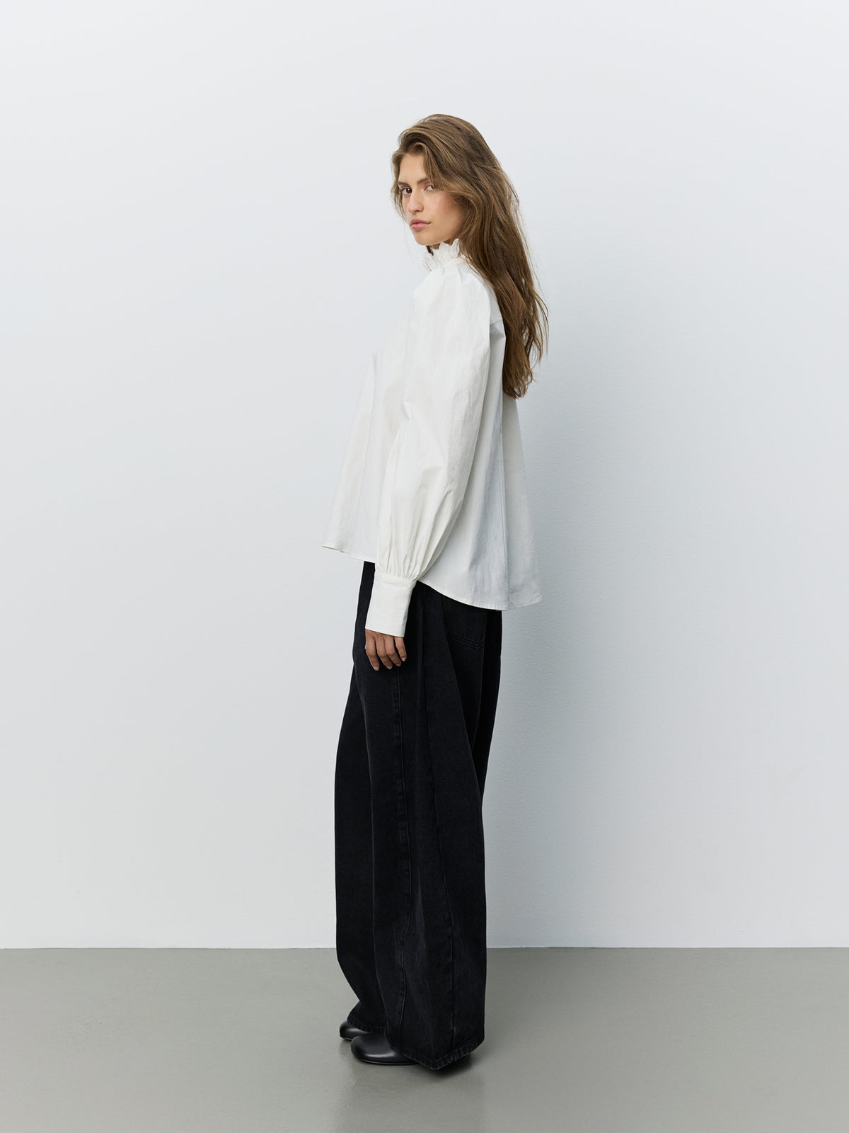 Sofie Schnoor WOMEN CYLIASW EMBROIDERY SHIRT Blouse 0101 Off white