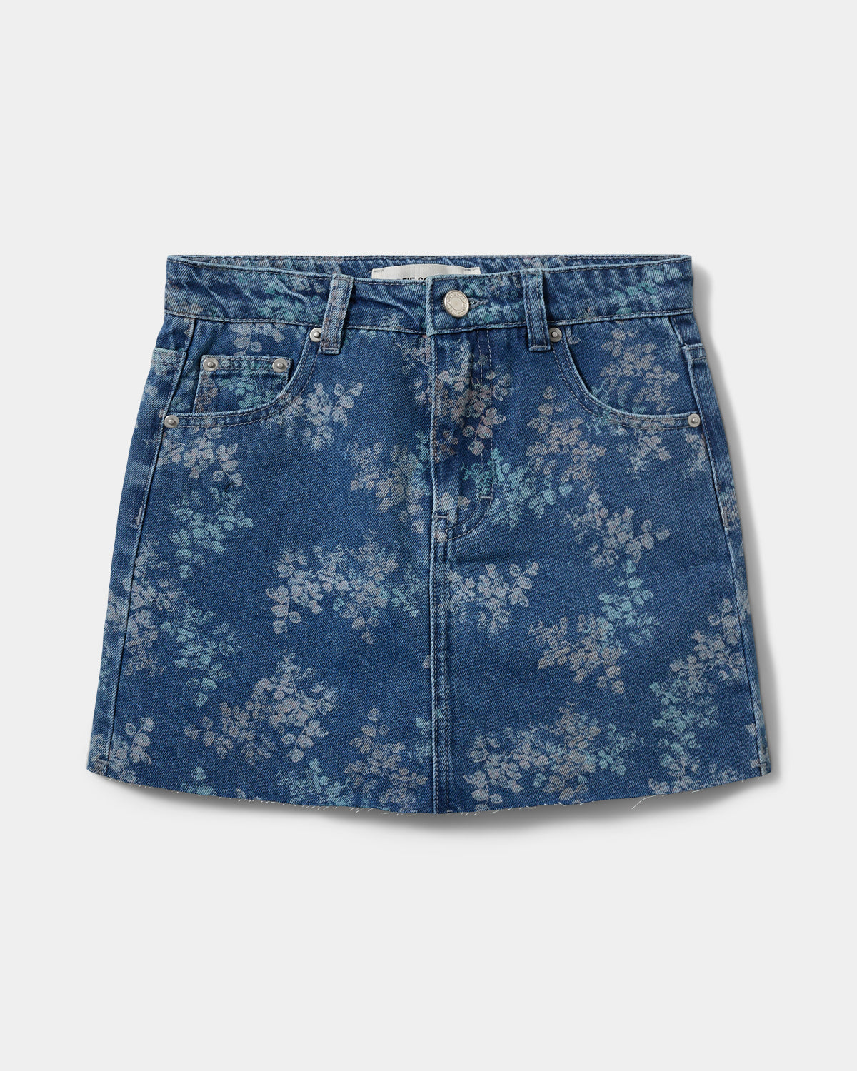 Sofie Schnoor YOUNG CallySY Skirt Skirt 9121 AOP Flower Blue