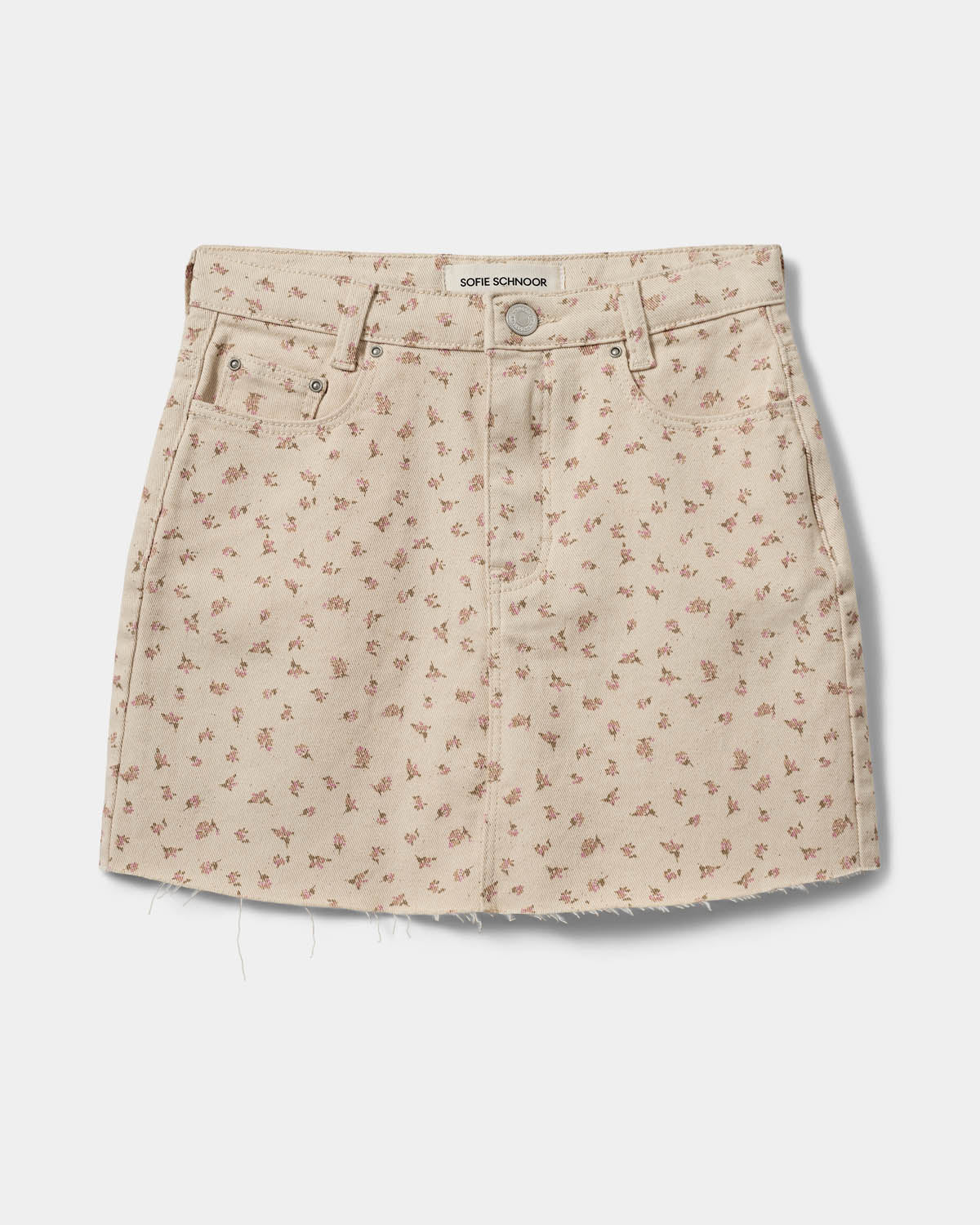 Sofie Schnoor YOUNG CallySY Skirt Skirt 9109 Off White w AOP