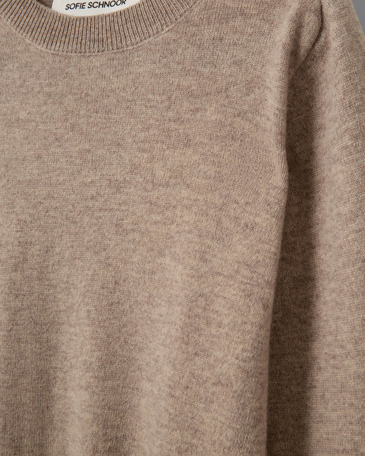 Sofie Schnoor YOUNG DELIASY KNIT Sweater 7071 Brown melange