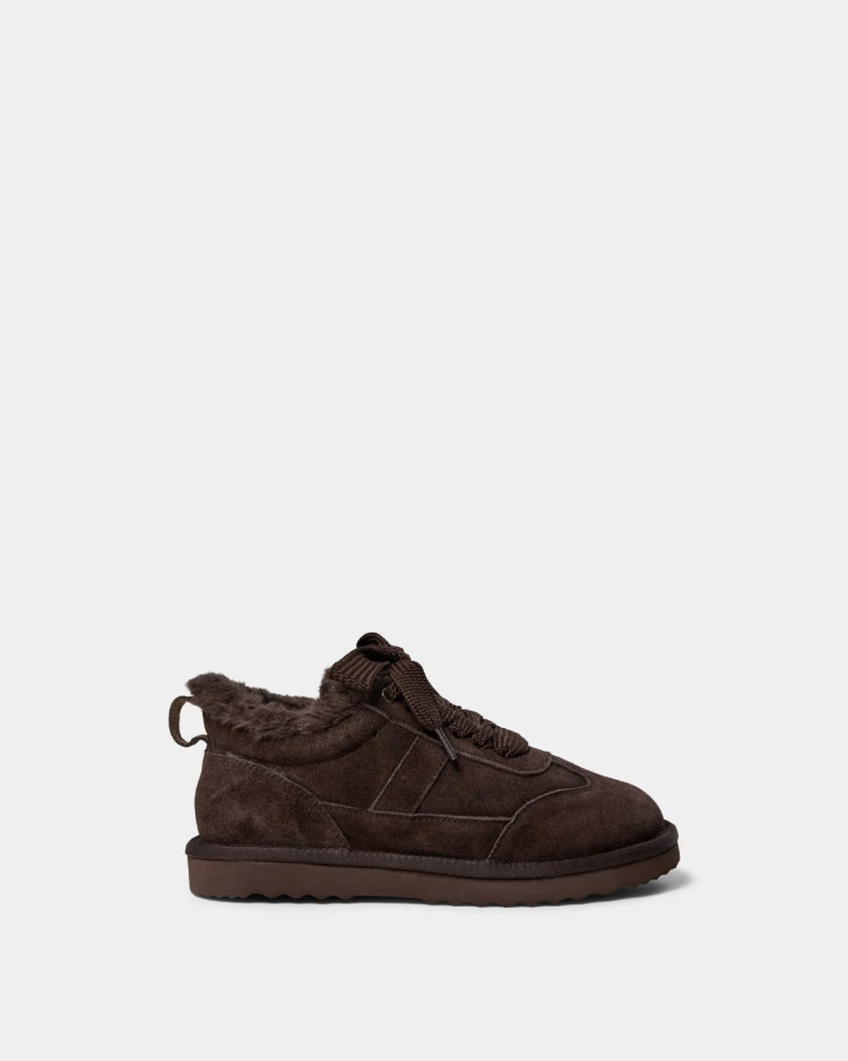 Sofie Schnoor WOMEN DICTIESY TEDDY SNEAKER Teddy boot 7017 Dark brown