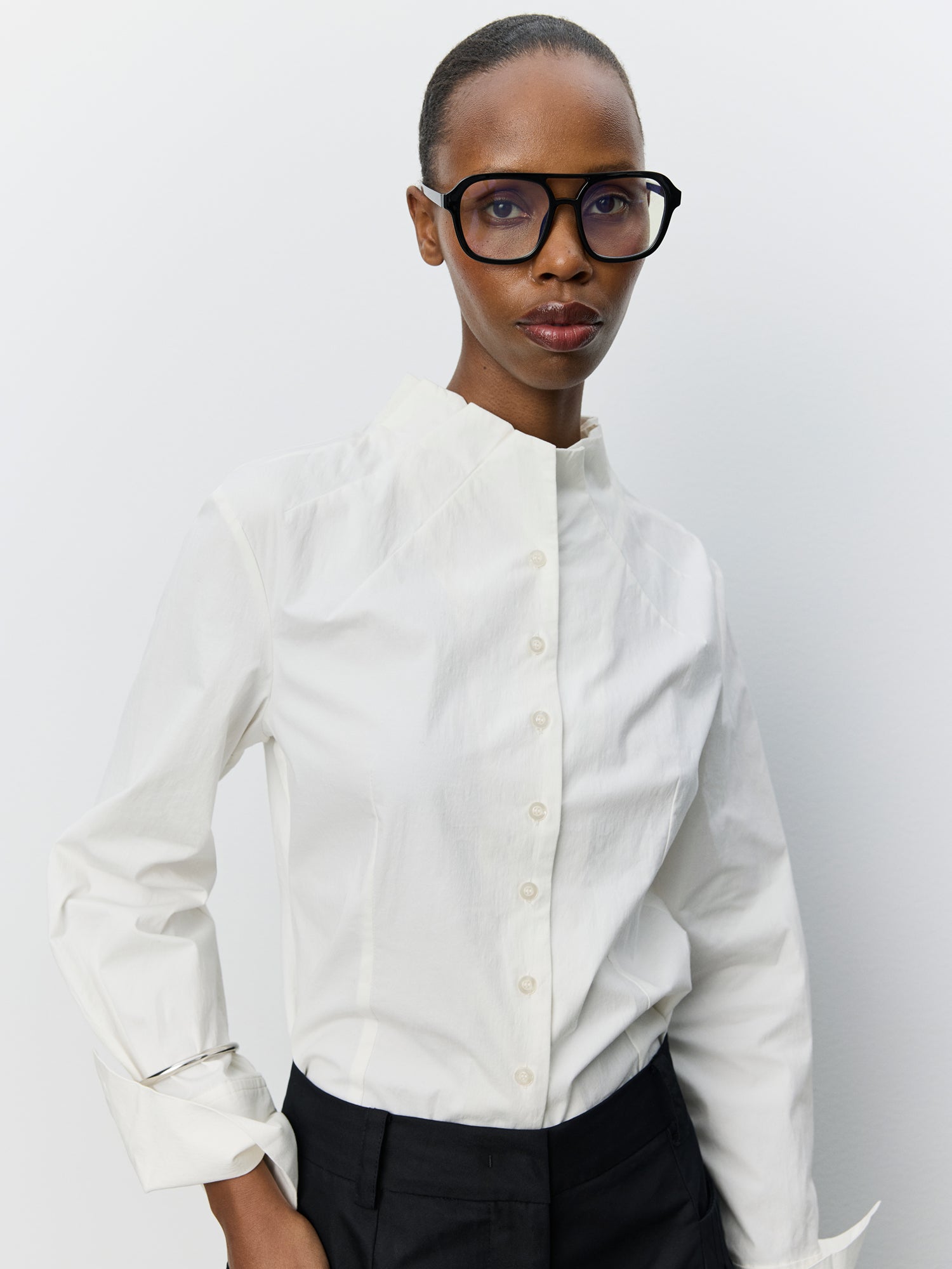 Sofie Schnoor WOMEN EDENSW FITTED SHIRT Shirt 0101 Off white