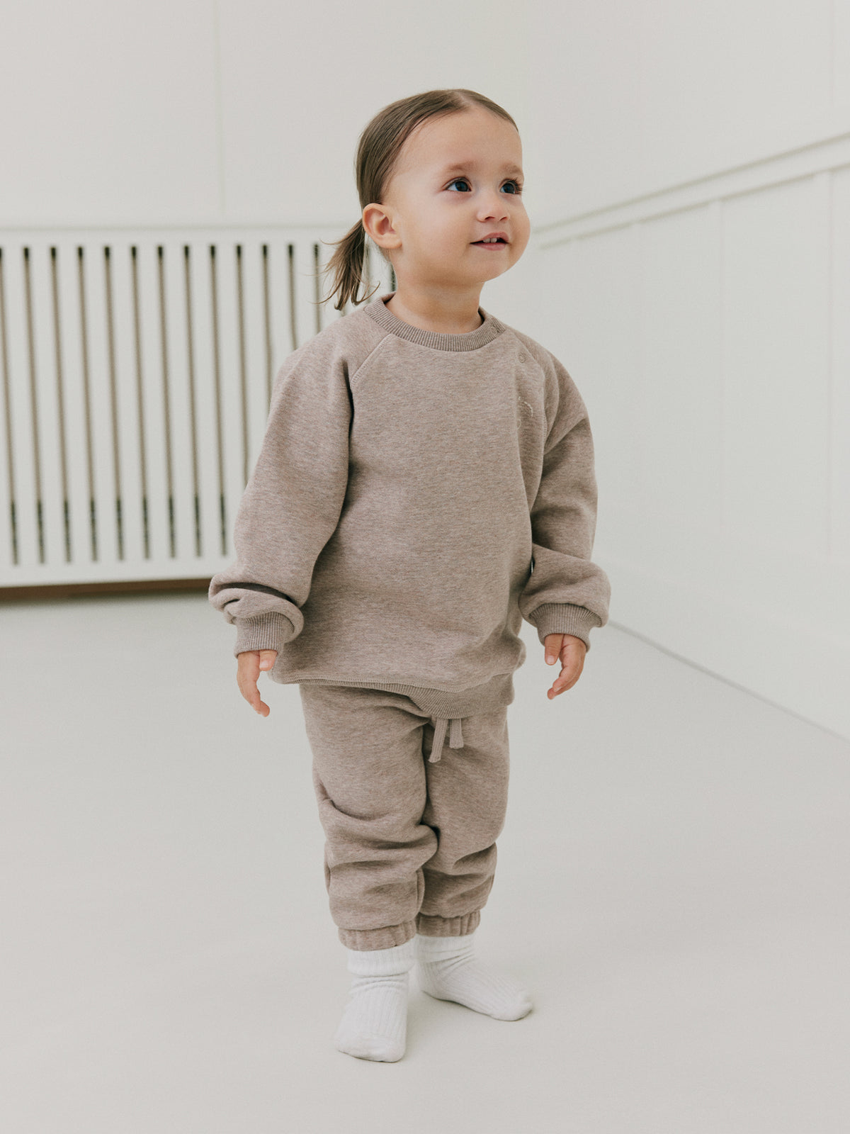 Sofie Schnoor KIDS ELISKB SWEATSHIRT Sweatshirt 7071 Brown melange