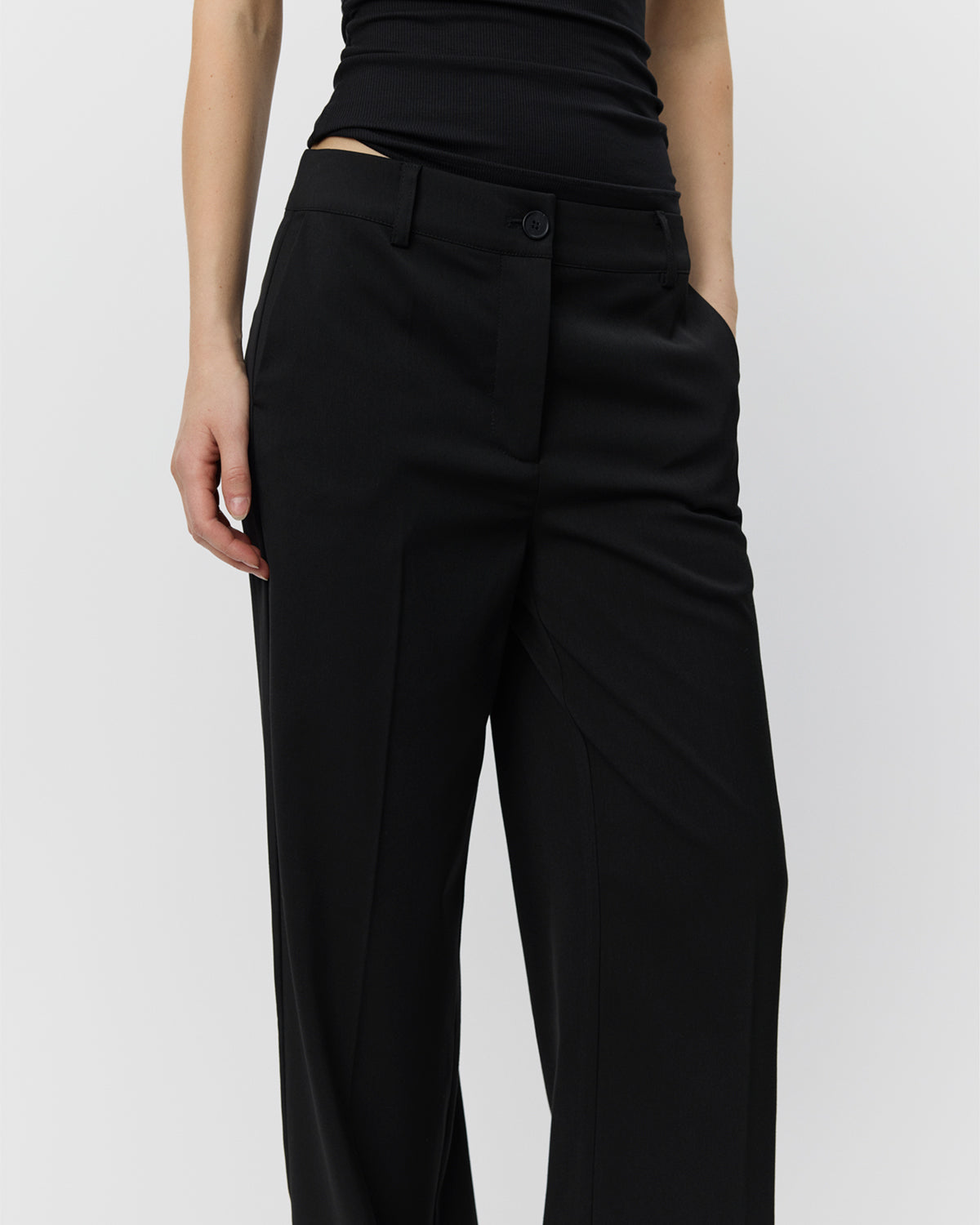 Sofie Schnoor WOMEN ELSIESW TROUSERS Trousers 1000 Black