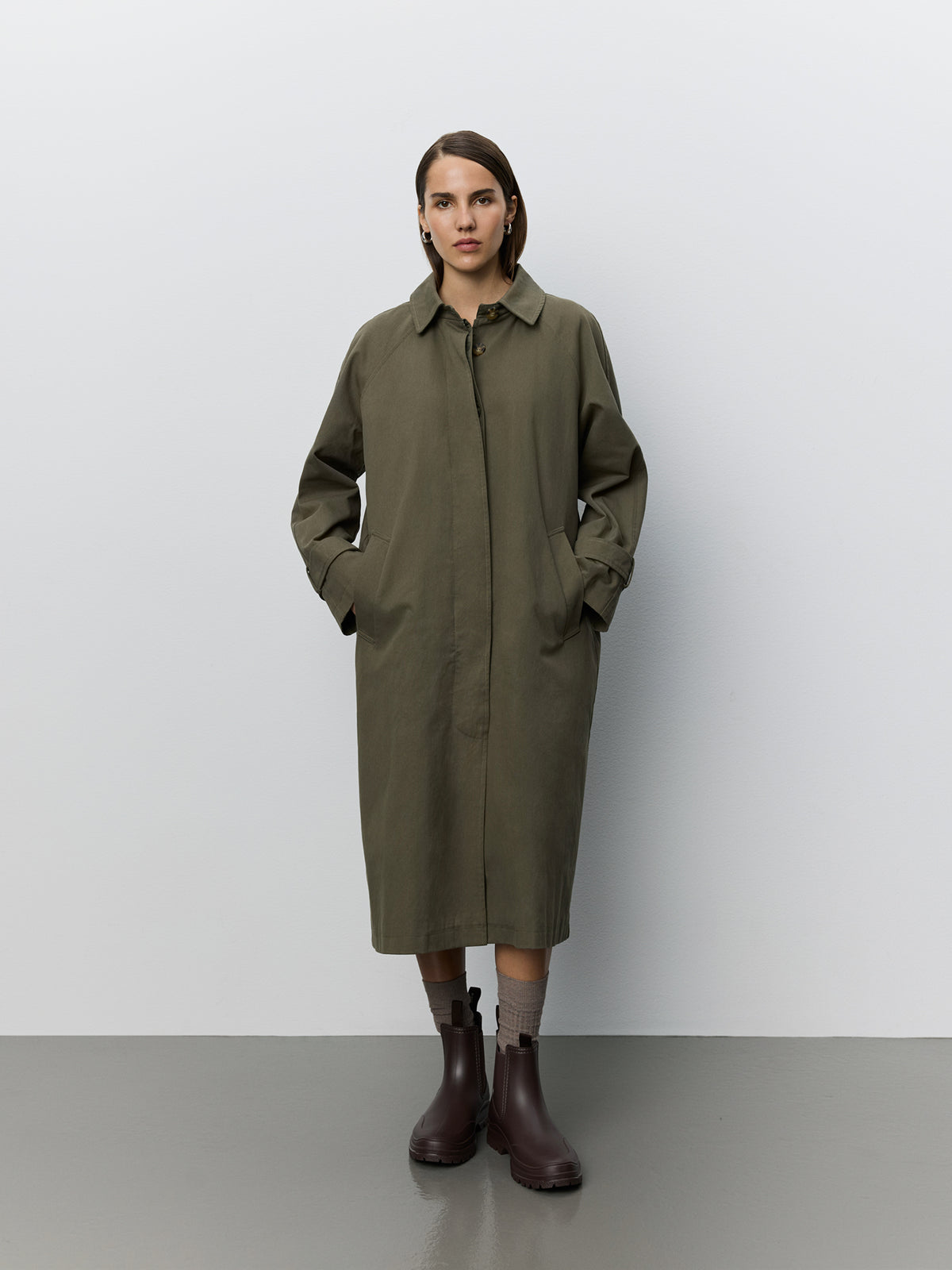 Sofie Schnoor WOMEN ENISESW COAT Frakke 3039 Army green