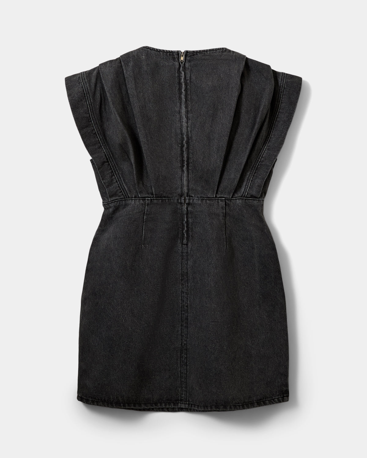 Sofie Schnoor WOMEN ENYASW MIDI DENIM DRESS Dress 1024 Black washed Denim