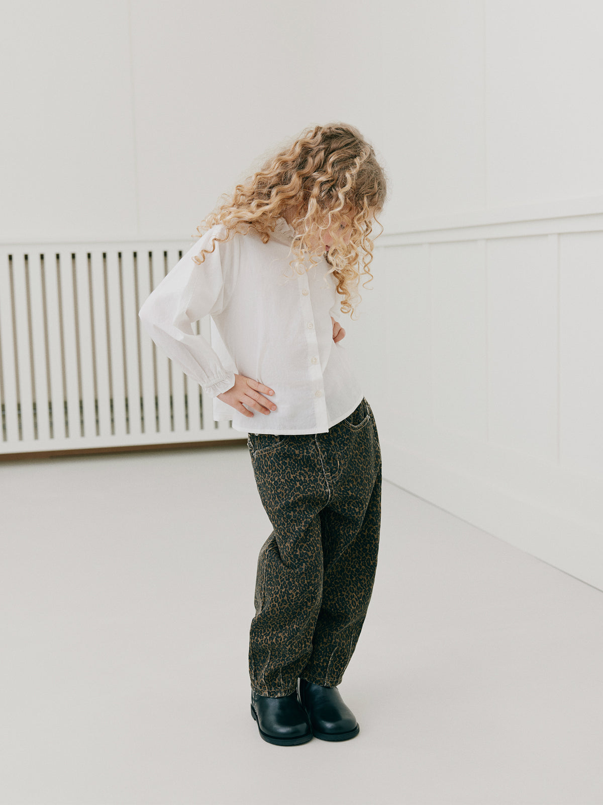 Sofie Schnoor KIDS ESMAKB SHIRT Shirt 0101 Off white
