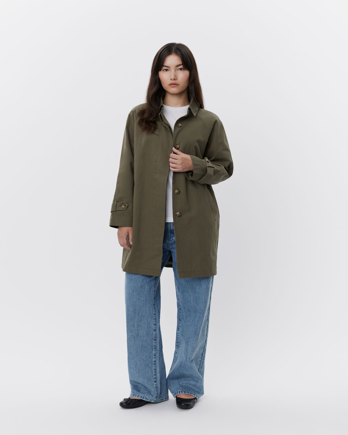 Sofie Schnoor WOMEN FILIPPASW COAT Coat 3039 Army green