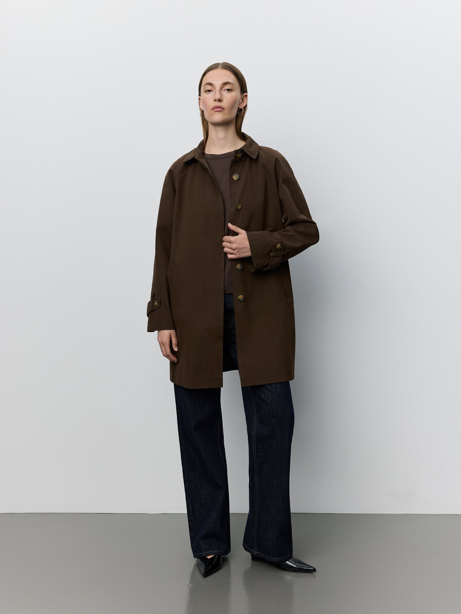 Sofie Schnoor WOMEN FILIPPASW COAT Coat 7025 Dark brown