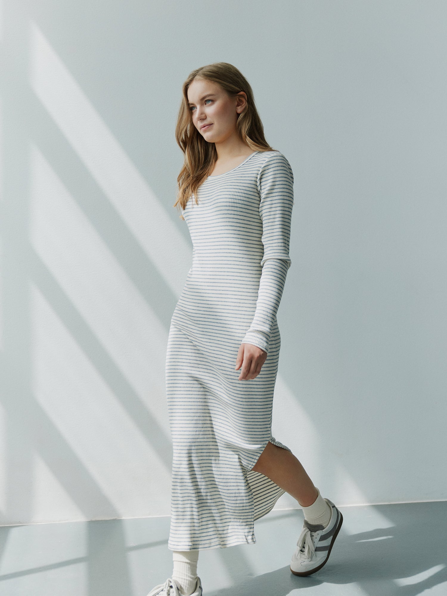Sofie Schnoor YOUNG FacitaSY Dress Dress 8048 Grey Striped