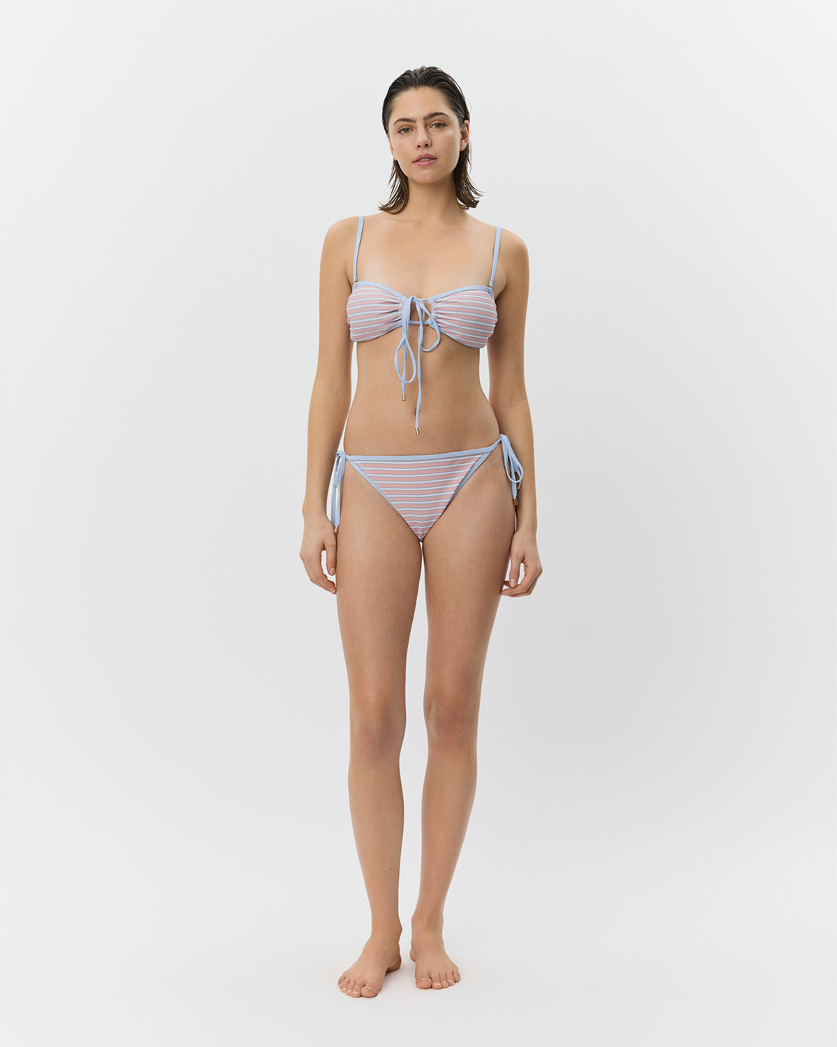 Sofie Schnoor WOMEN GABBYSW OPEN BANDEAU BIKINI Bikini 4104 Rose striped
