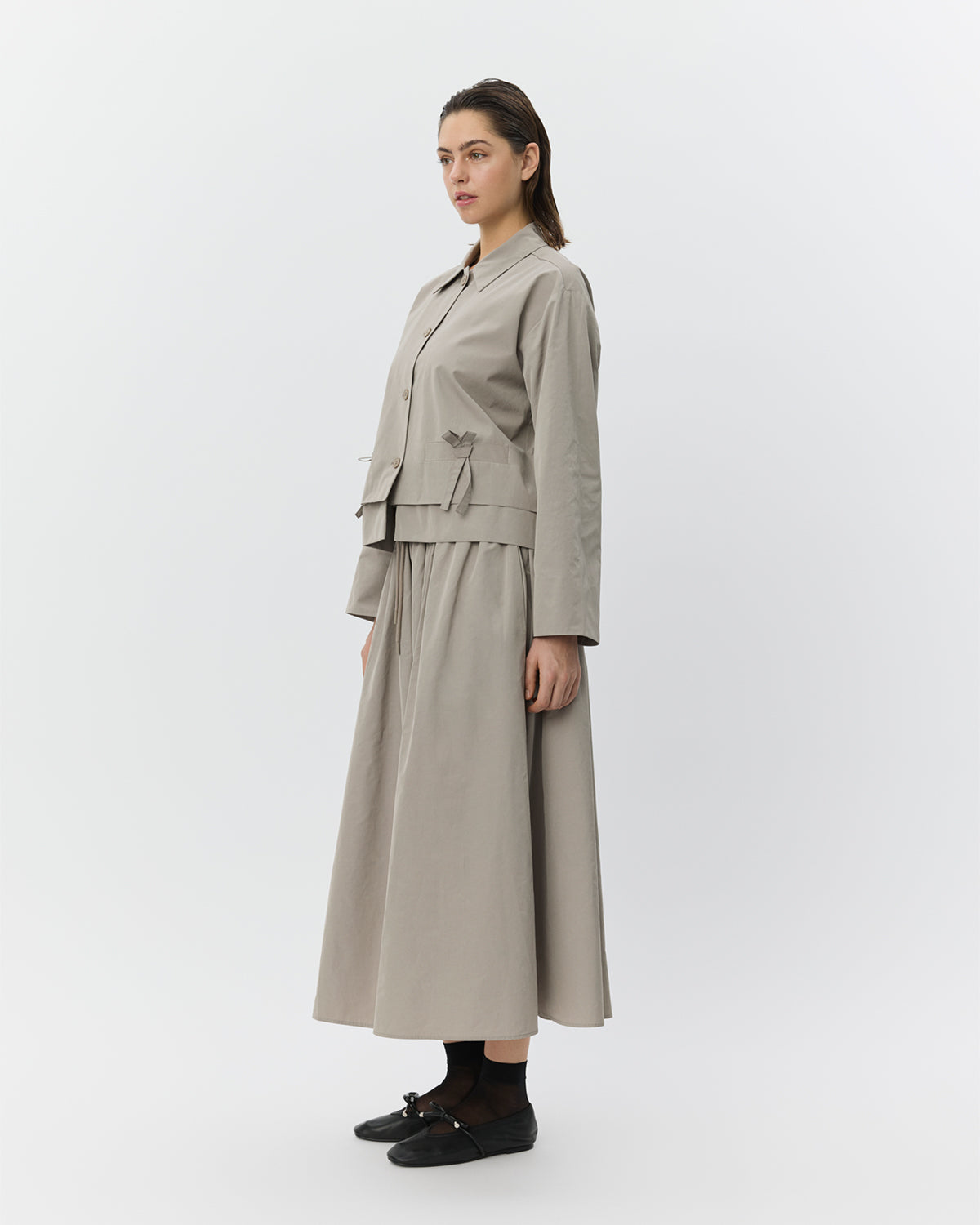 Sofie Schnoor WOMEN GEMSW SHORT JACKET Jacket 3072 Dusty green