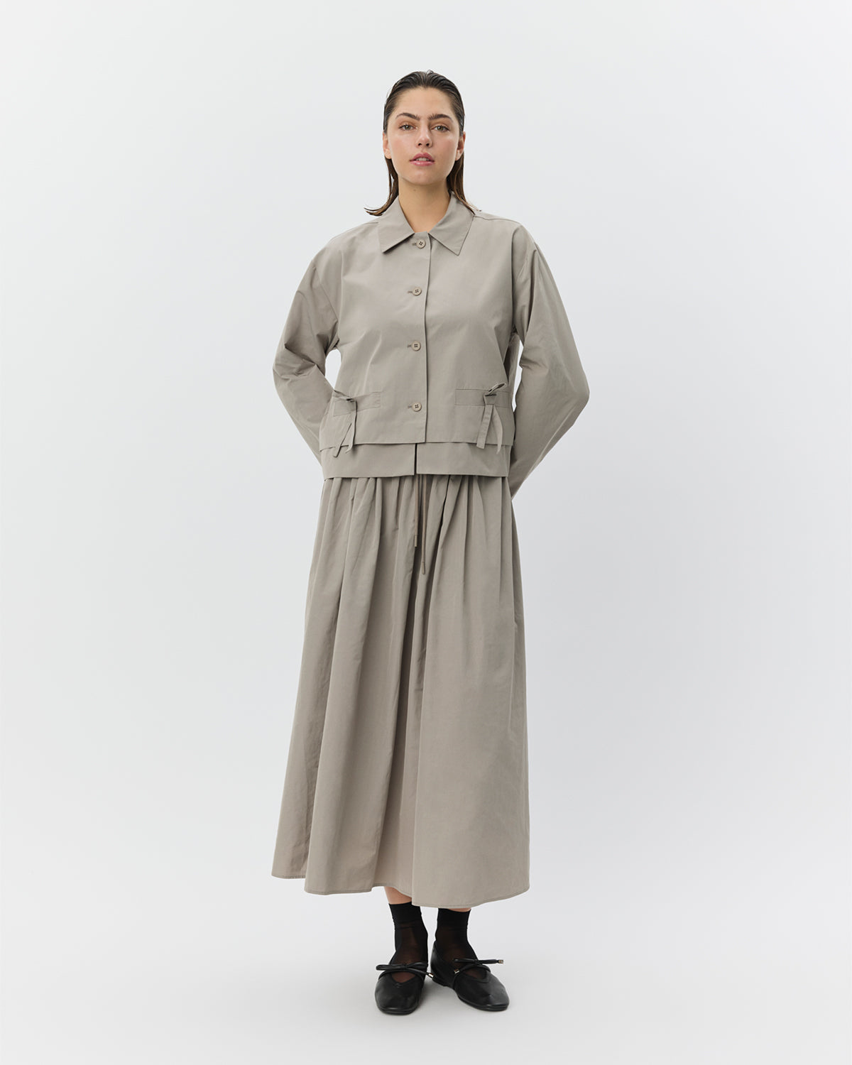 Sofie Schnoor WOMEN GEMSW SHORT JACKET Jacket 3072 Dusty green