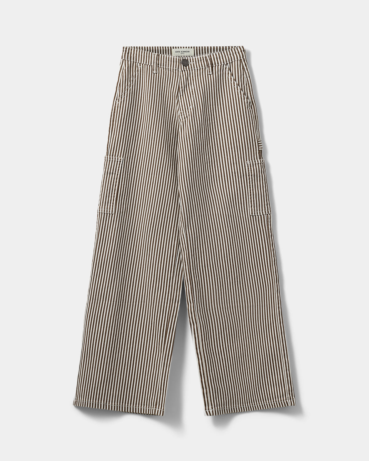 Sofie Schnoor YOUNG GITTESY TROUSERS Trousers 7113 Brown Striped