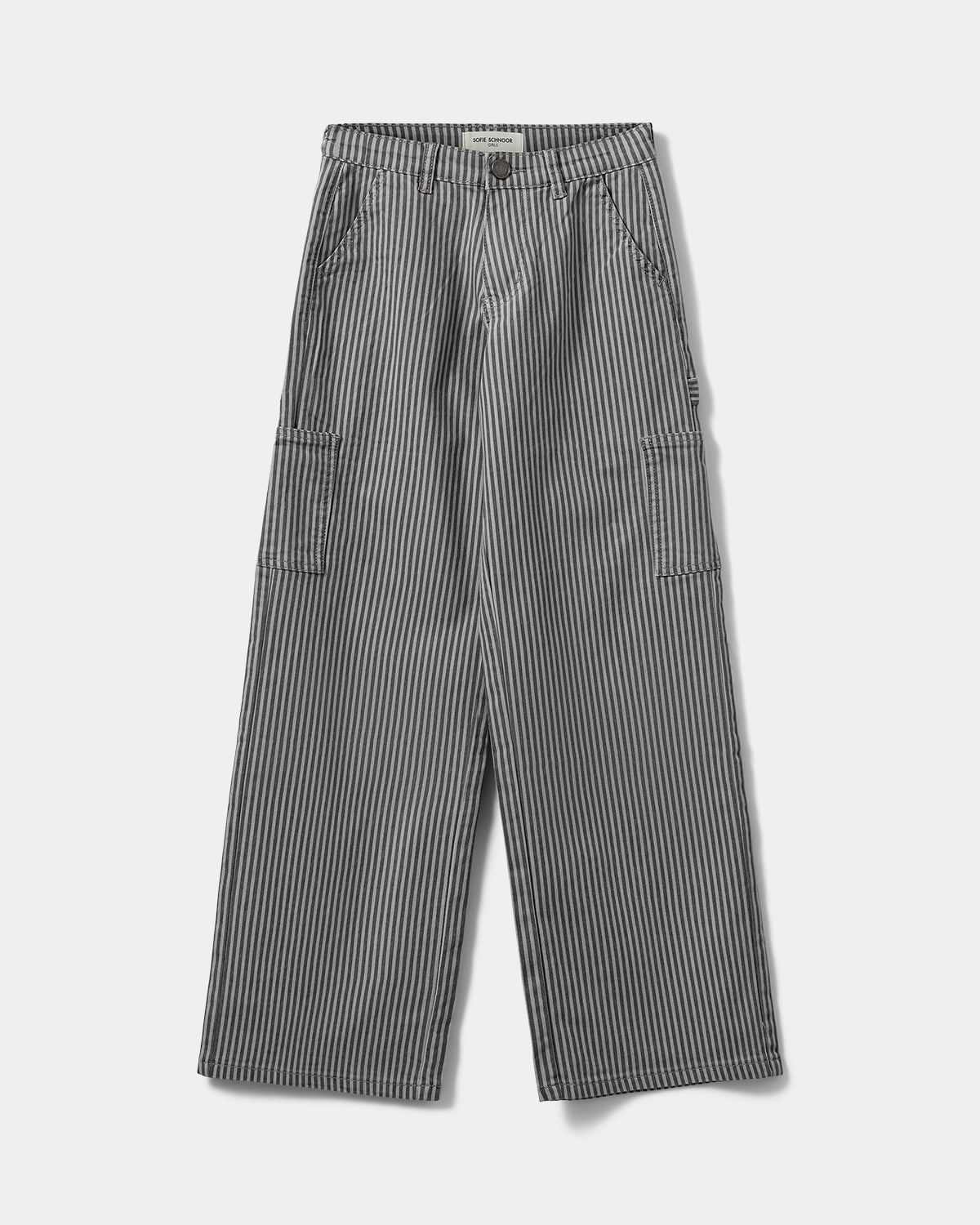 Sofie Schnoor YOUNG GITTESY TROUSERS Trousers 8048 Grey Striped