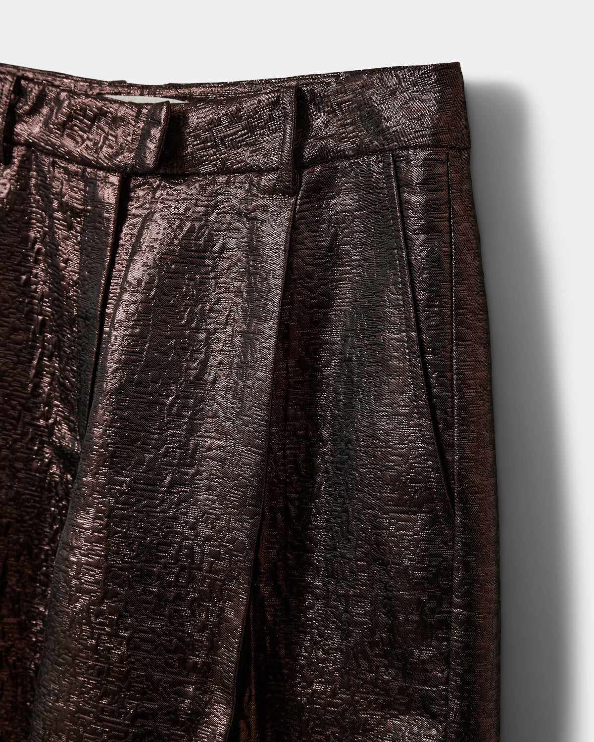 Sofie Schnoor WOMEN HANNESW JACQUARD TROUSERS Trousers 7168 Dark Plum