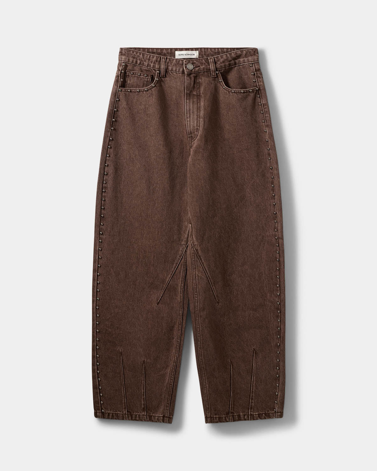 Sofie Schnoor WOMEN HAVANASW JEANS WITH RIVETS Jeans 9099 Middle Brown