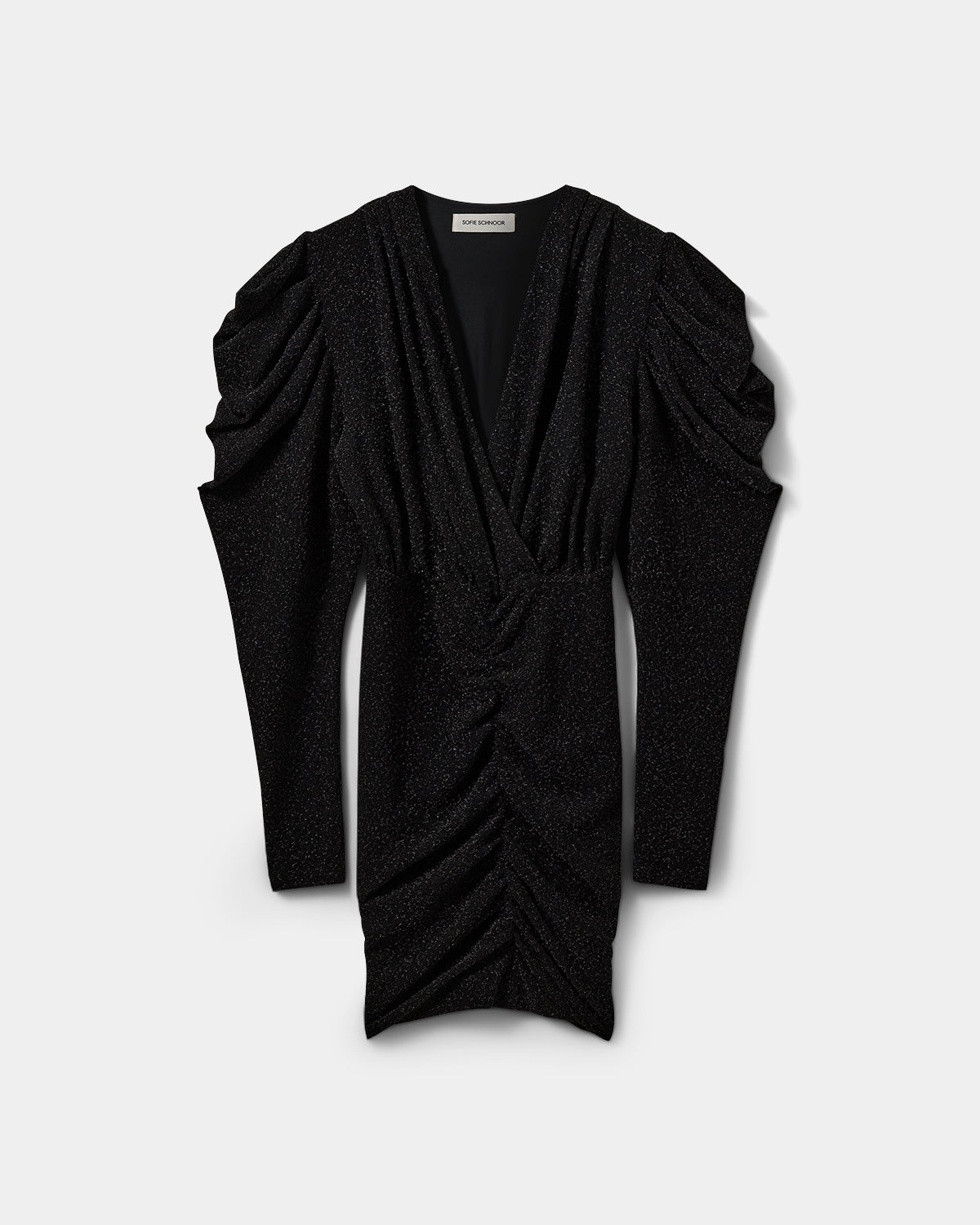 Sofie Schnoor WOMEN ILYASW GLITTER DRESS Dress 1003 Black glitter