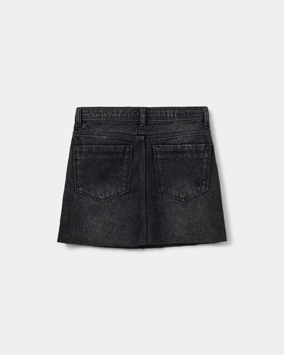 Sofie Schnoor YOUNG INDIGOSY SKIRT Skirt 1015 Washed black
