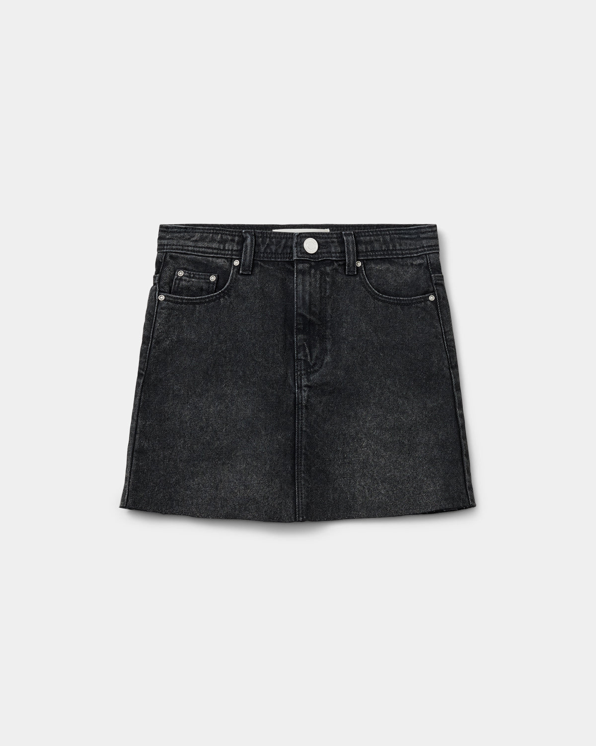 Sofie Schnoor YOUNG INDIGOSY SKIRT Skirt 1015 Washed black