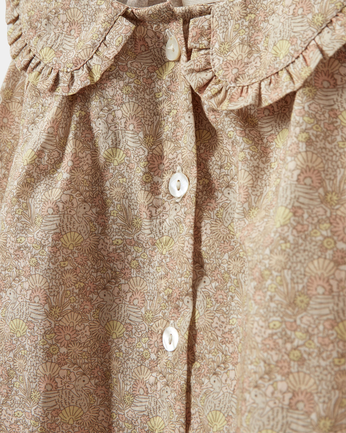 Sofie Schnoor BABY INGASB BLOUSE Blouse 4116 Rose w Yellow