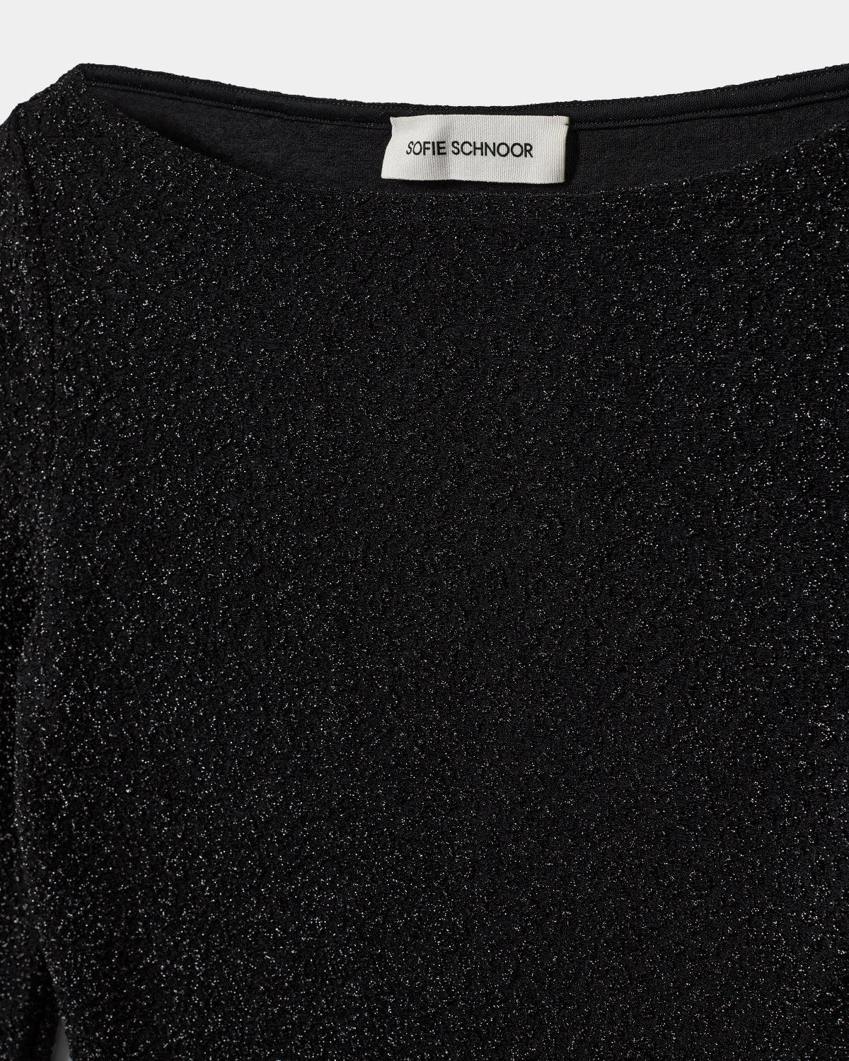 Sofie Schnoor WOMEN IRENASW GLITTER BLOUSE Blouse 1003 Black glitter